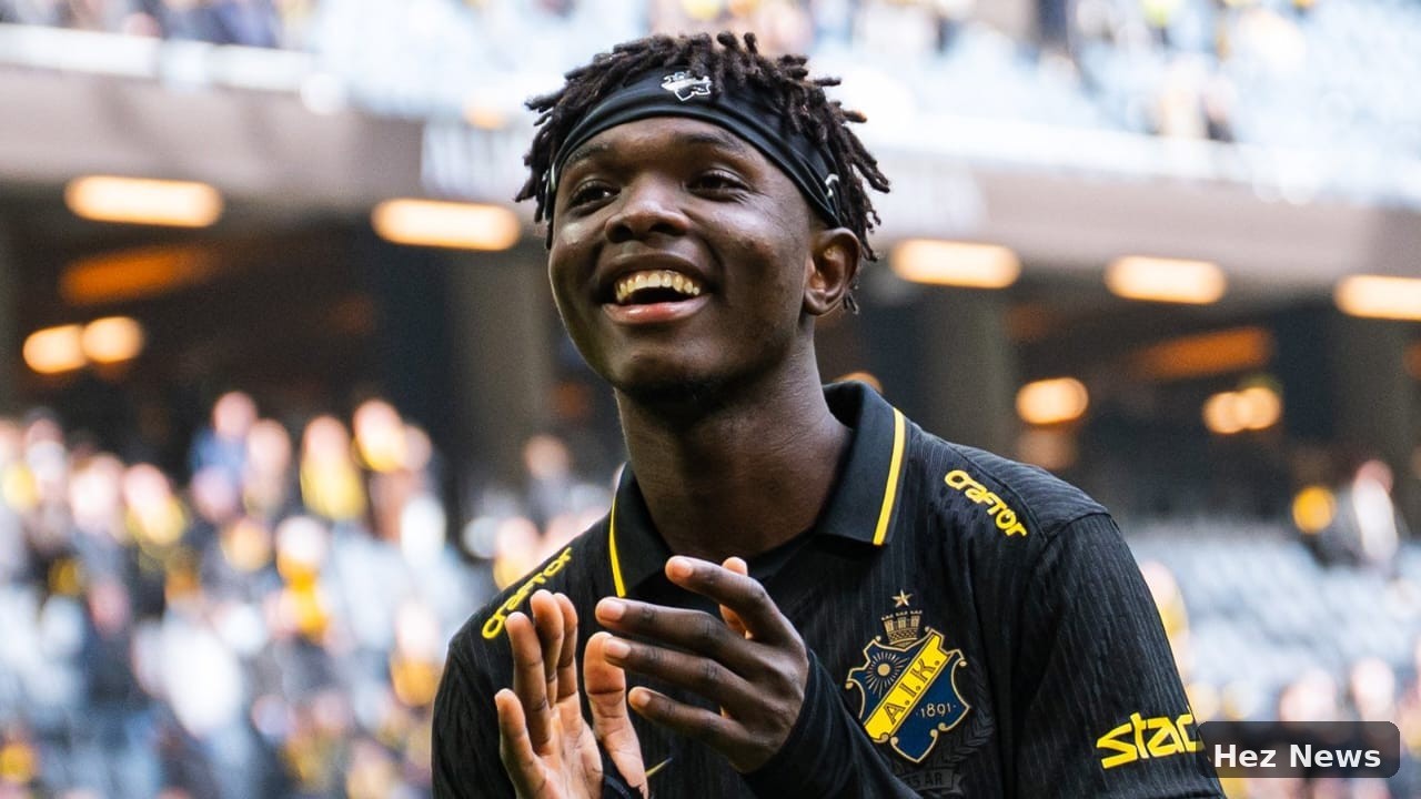 AIK Initiates Transfer Talks for Nigerian Talent Zadok Yohanna