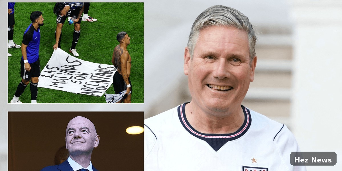 Keir Starmer Urges Fifa to Probe Argentina's Falklands Banner