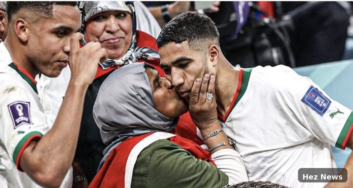 Hakimi Explains His Mother's Role in Managing His Wealth