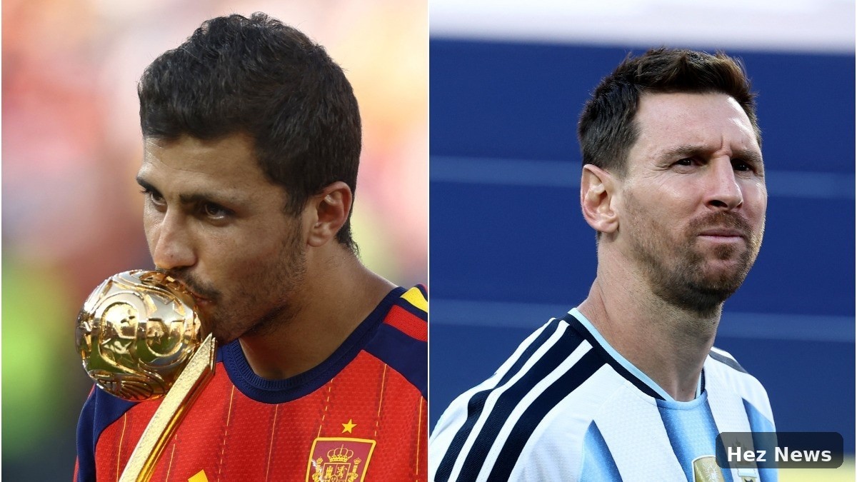 Rodri Wins Golden Ball: A Controversial Choice Over Messi