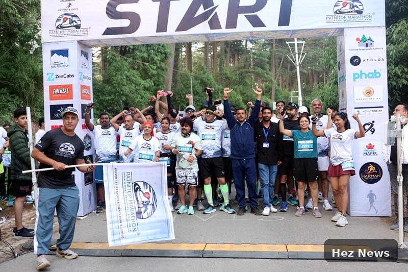 Patnitop Marathon Sees Over 800 Runners Compete