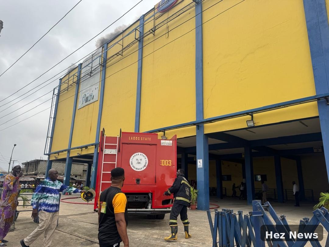 Fire Destroys Electronics Section at Justrite Superstore